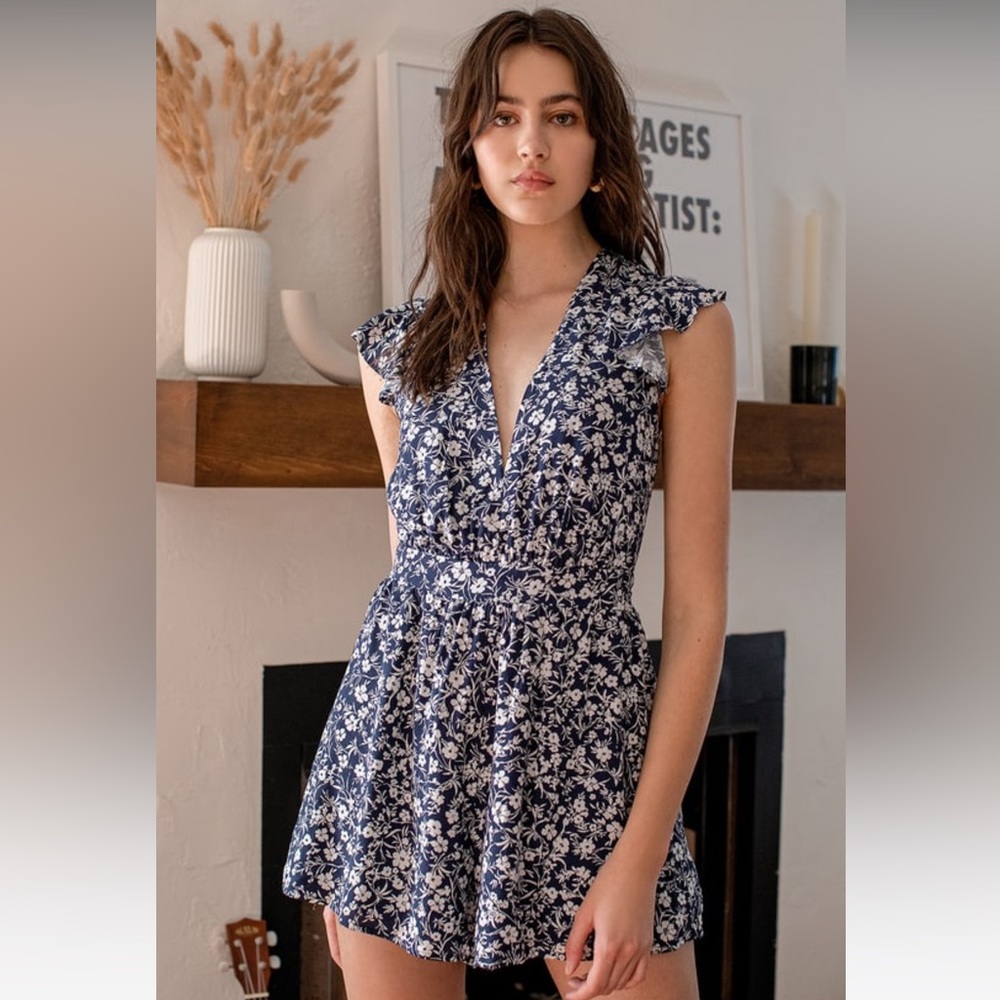 Lulu’s floral romper